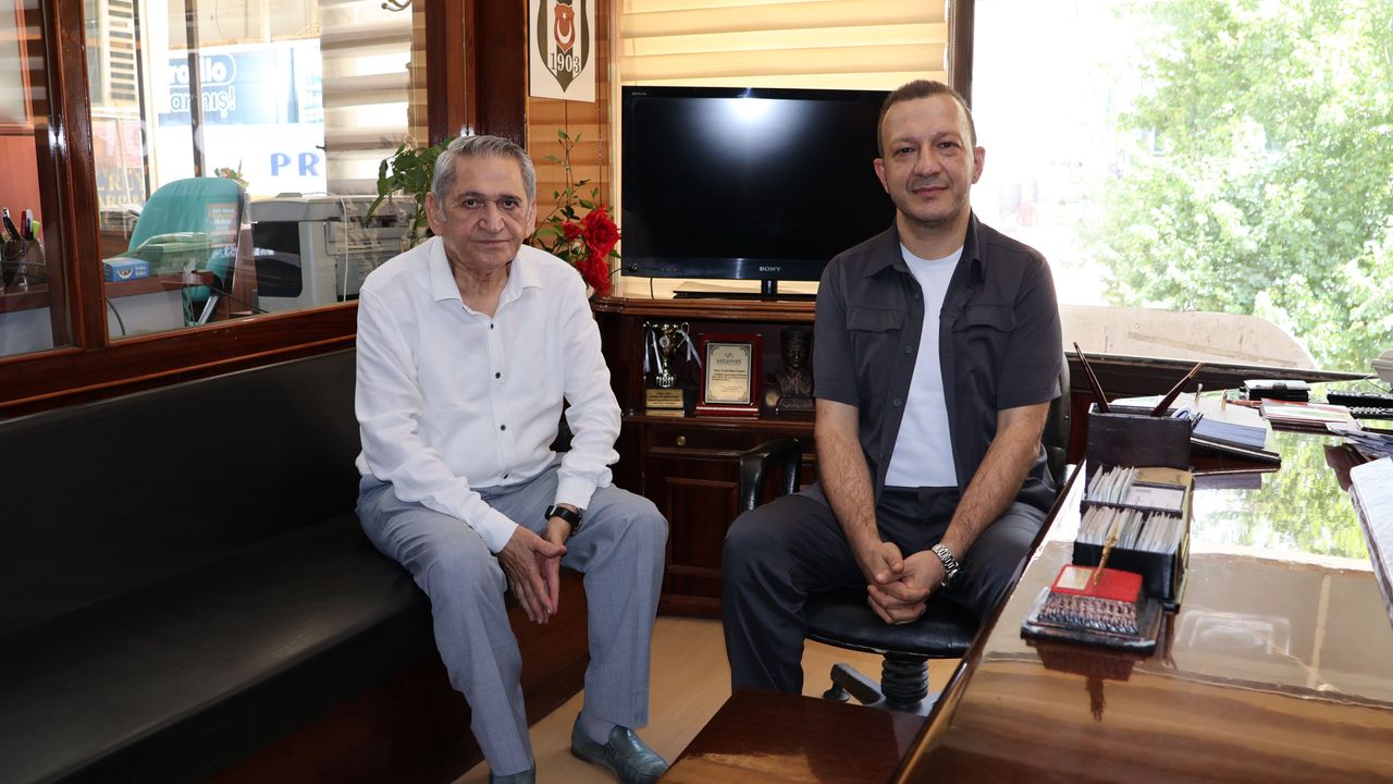 Ecz. Erol Afacan’ın  ziyareti
