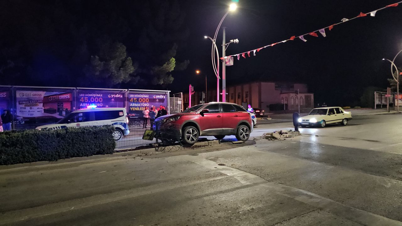 Çorum’da cip ile motosiklet çarpıştı: 1 yaralı