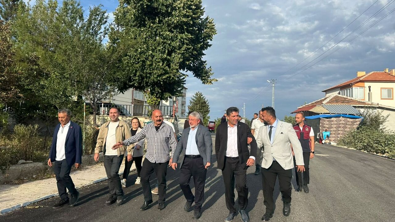 Ortaköy’de yollar yenileniyor