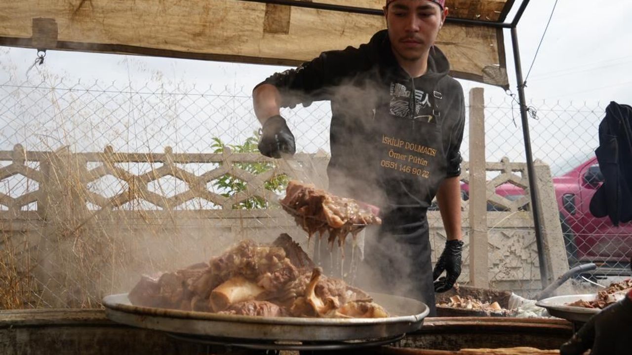 O ilde 41 kazan İskilip dolması pişti