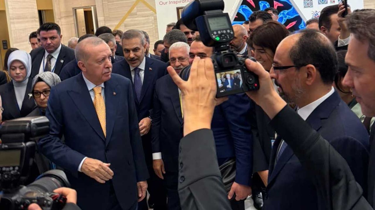 Ahlatcı, Erdoğan’ın ABD programına katıldı