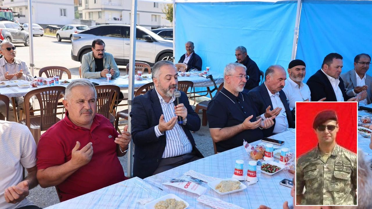 Şehit Ömer Faruk Darbaş’ın  ruhu için Mevlid düzenlendi