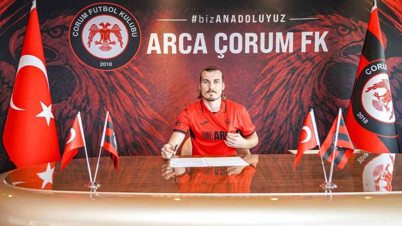 Çorum FK, Çağlar Söyüncü ile 2 yıllık sözleşme imzaladı
