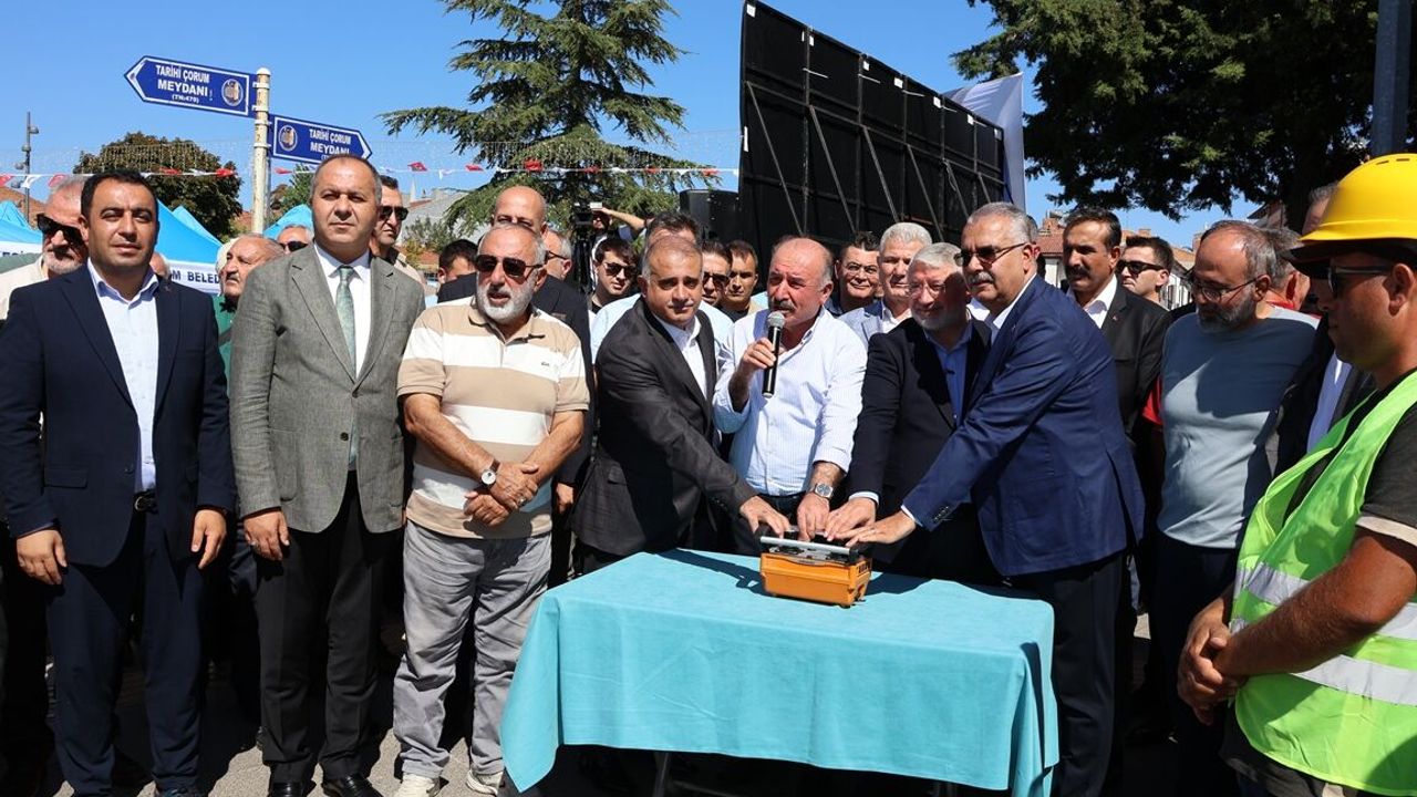 Tarihi Çorum Konağı’nın temeli atıldı