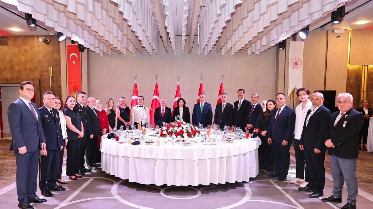 Çorum'da 30 Ağustos resepsiyonu