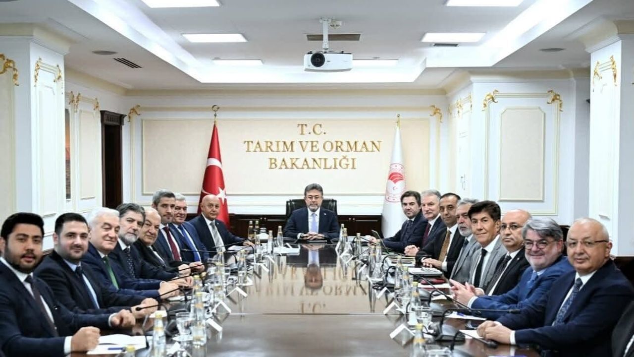 Tarım Bakanı İbrahim Yumaklı ile görüştüler