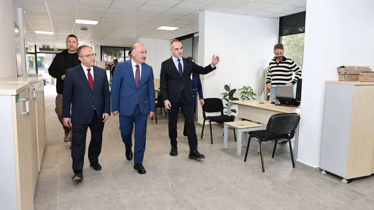 Vali Çalgan’dan  YEDAŞ’a ziyaret