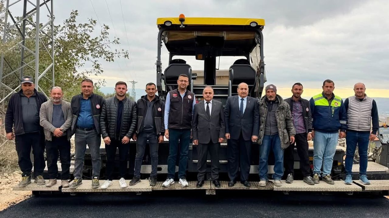 Eskiekin-Elmalı yoluna  32 milyonluk yatırım