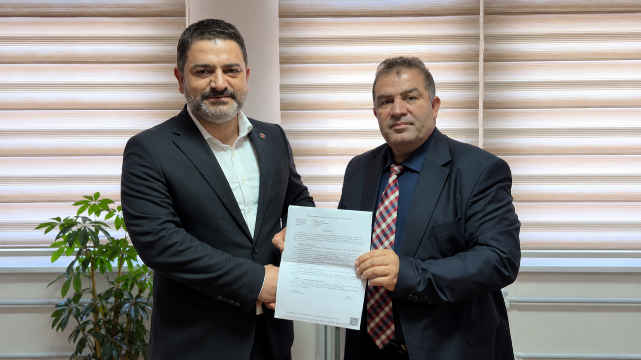 Okumuş mazbata aldı