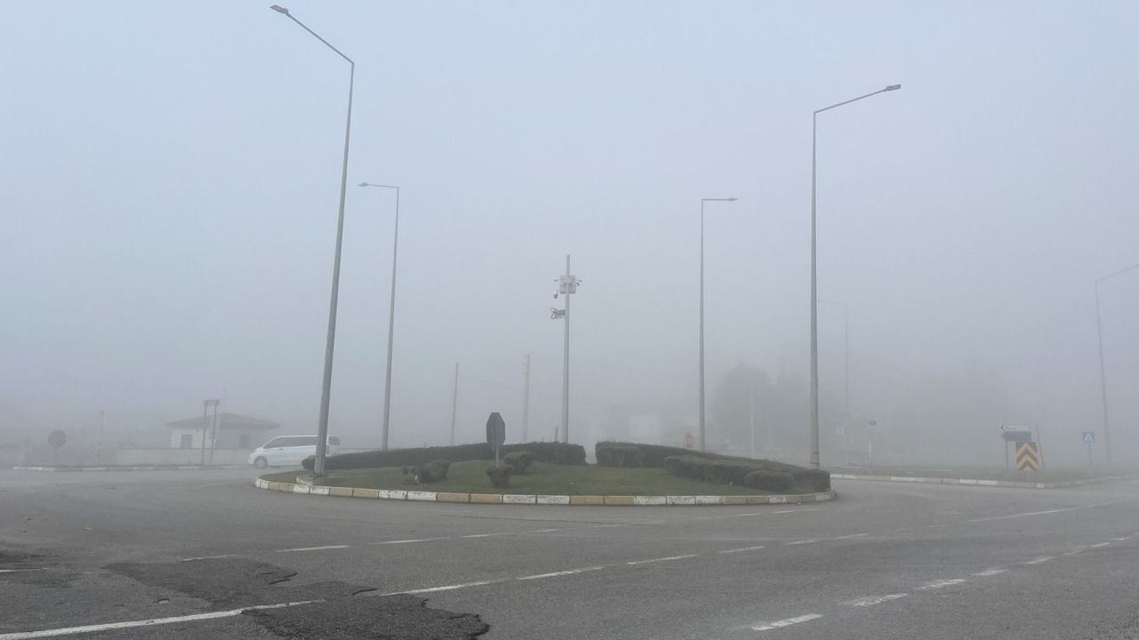 Sis etkili oldu