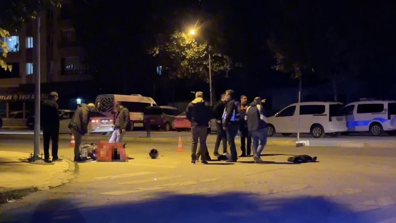 "Dur" ihtarına uymadı polise çarptı!