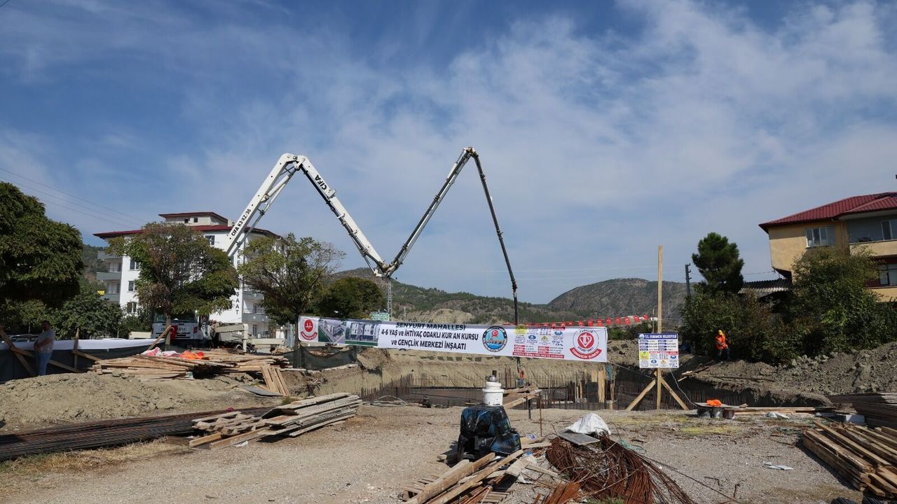 Osmancık'ta Kur'an kursu ve  gençlik merkezinin temeli atıldı