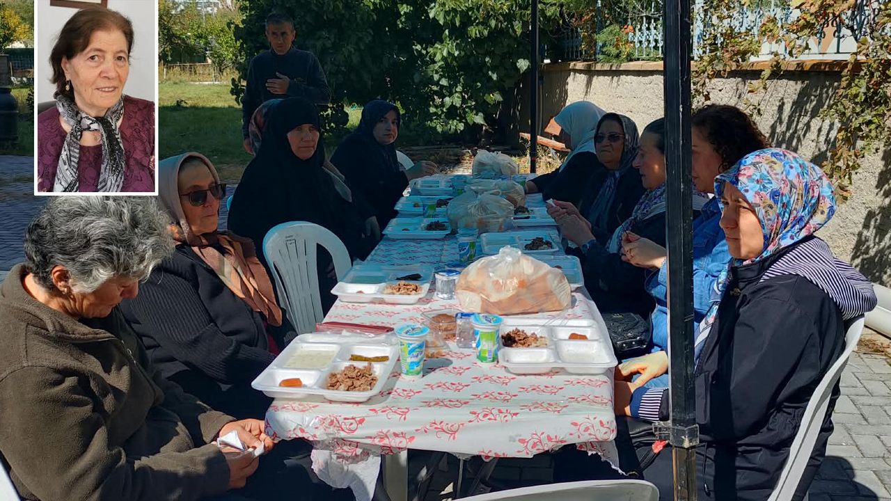 Miyase Baklan’ın vefatının birinci yıldönümü yemeği