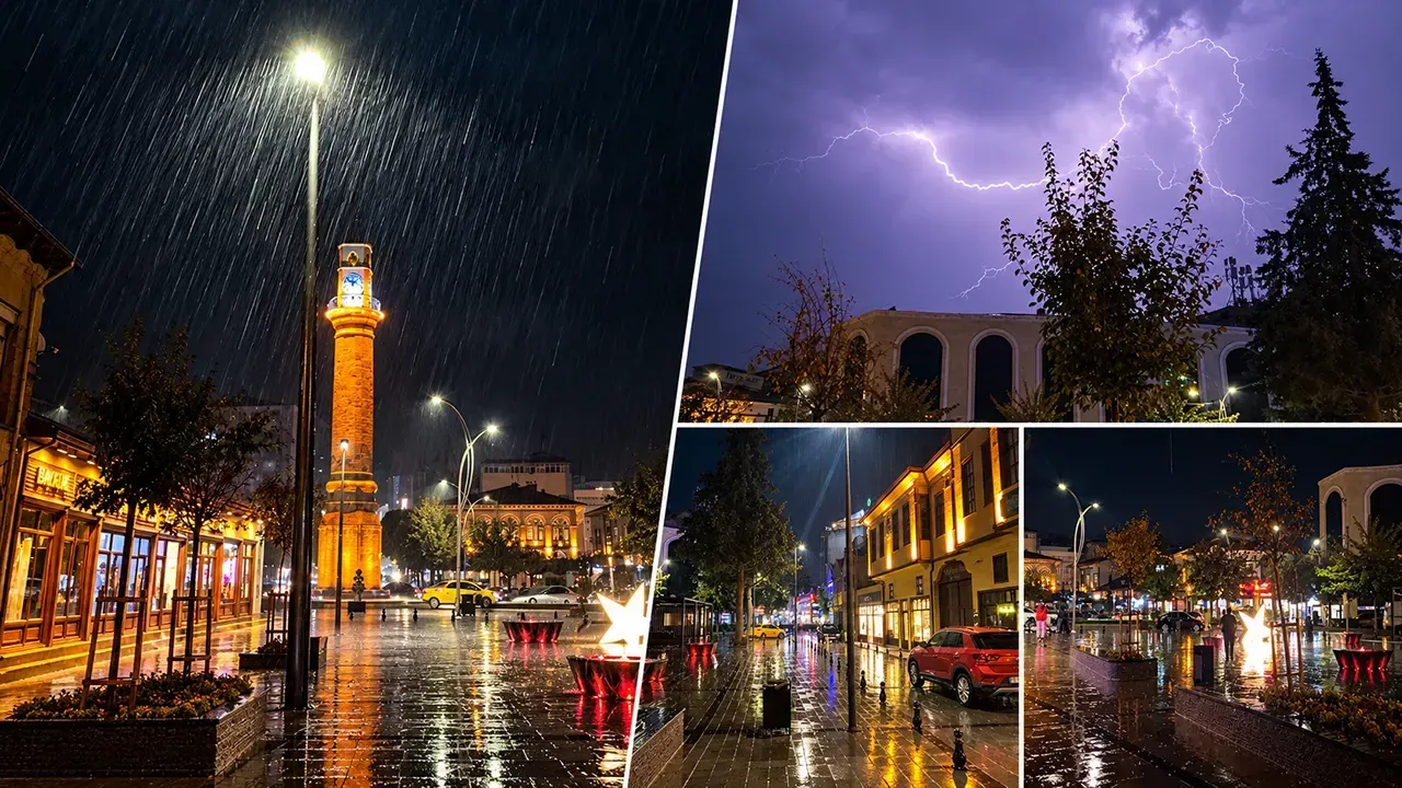 Meteoroloji uyardı: Çorum'a gök gürültülü sağanak geliyor