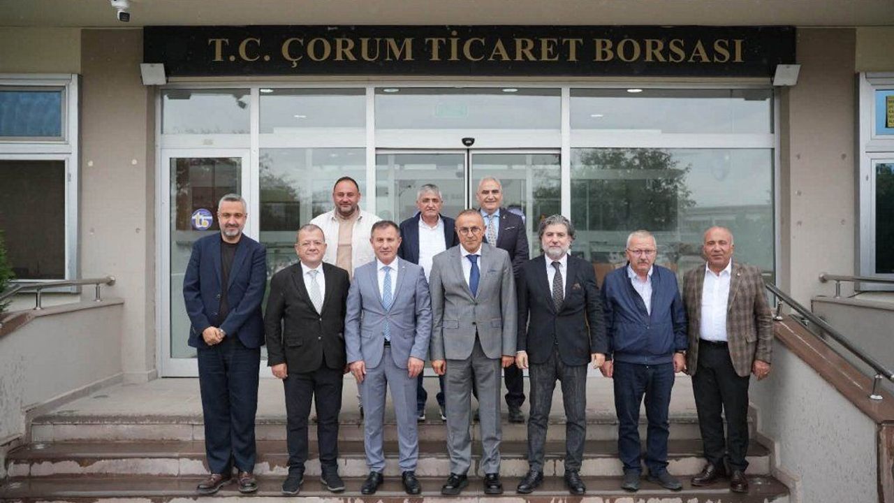 Ticaret ve Sanayi Odası’ndan Ticaret Borsası’na tebrik ziyareti