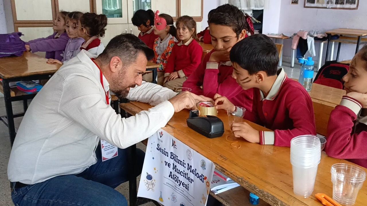 Bilim, Çorum'un köylerinde!