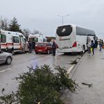 Bayramda acı kaza: Kamyonet sürücüsü hayatını kaybetti