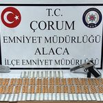 756 adet sentetik ecza hapı  ele geçirildi: 1 tutuklama