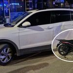 Otomobille motosiklet  çarpıştı: 1 yaralı