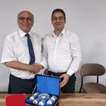 Emekliliğe ayrılan şube müdürüne veda