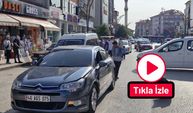ÇORUM'DA 3 ARACIN KARIŞTIĞI KAZA KAMERADA