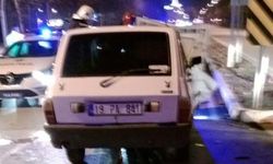 Erzurum Dede yolunda kaza: 3 yaralı