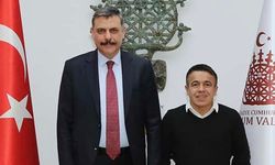 Halil Mutlu, Vali Çiftçi’yi ziyaret etti