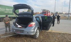 Kavşakta çarpışan pikap ve otomobildeki 4 kişi yaralandı