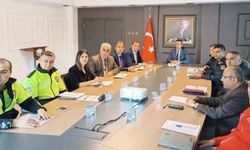 Osmancık’ta kış mevsimi trafik tedbirleri görüşüldü