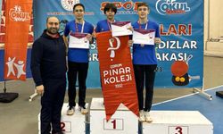 Okullararası Yıldızlar Masa Tenisi Grup Birinciliği Amasya’da yapıldı… ÖZEL PINAR ŞAMPİYON