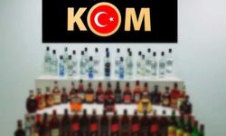 Çorum polisinden kaçak içki operasyonu