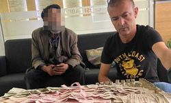Dilencinin üzerinden 1300 lira çıktı