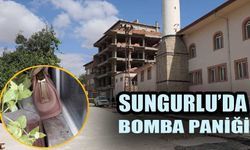 Sungurlu'da bomba paniği