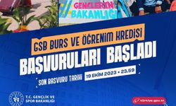 GSB Burs ve Öğrenim Kredisi başvuruları başladı