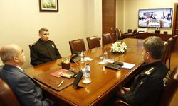 İçişleri Bakanı ile video  konferans toplantısı