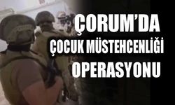 Çorum'da “çocuk müstehcenliği” operasyonu