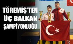 Mehmet Can Töremiş’ten üç Balkan şampiyonluğu