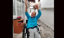 Engelli vatandaşın  “sandalye” sevinci