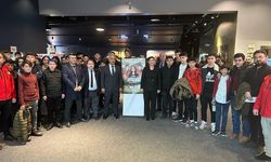 Boğazkale'de öğrenciler  “Aybüke: Öğretmen  Oldum Ben” filmini izledi