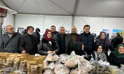 Filistin’e destek için  kermeste leblebi satışı