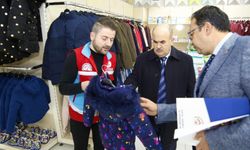 Yoksul vatandaşlar için giyim marketi