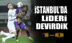 İstanbul'da lideri devirdik: 1-0
