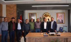 Dodurga esnafından Belediye  Başkanı Çetinkaya'ya kutlama ziyareti