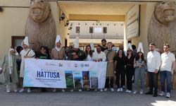 Ondokuz Mayıs Üniversitesi  öğrencileri Hattuşa'yı gezdi