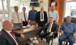 Vali Yardımcısı Tamer Orhan’dan  Bahçelievler Muhtarı Önal’a kutlama