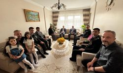 İskilip Kaymakamı Polat'tan şehit  aileleri ve gazilere bayram ziyareti