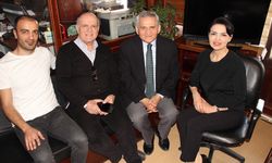 Prof.Dr. Pelin Avşar Karabaş ile babası ve eşinin ziyaretleri