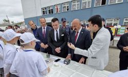 Ortaköy'de TÜBİTAK  Bilim Fuarı açıldı