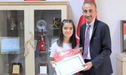 Abdullah Kodek, Türkiye  ikincisi öğrenciyi ağırladı