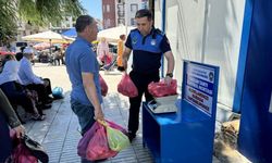 Çorum Belediyesi semt pazarlarında, ücretsiz servis, tartı kontrol ve ürün denetimi yapıyor